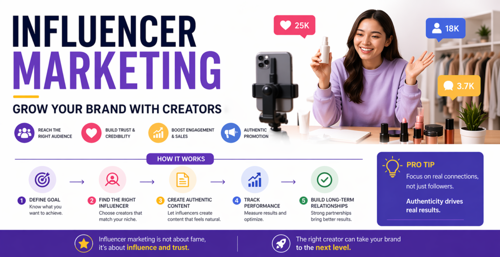 Influencer Marketing: Grow Your Brand with Creators