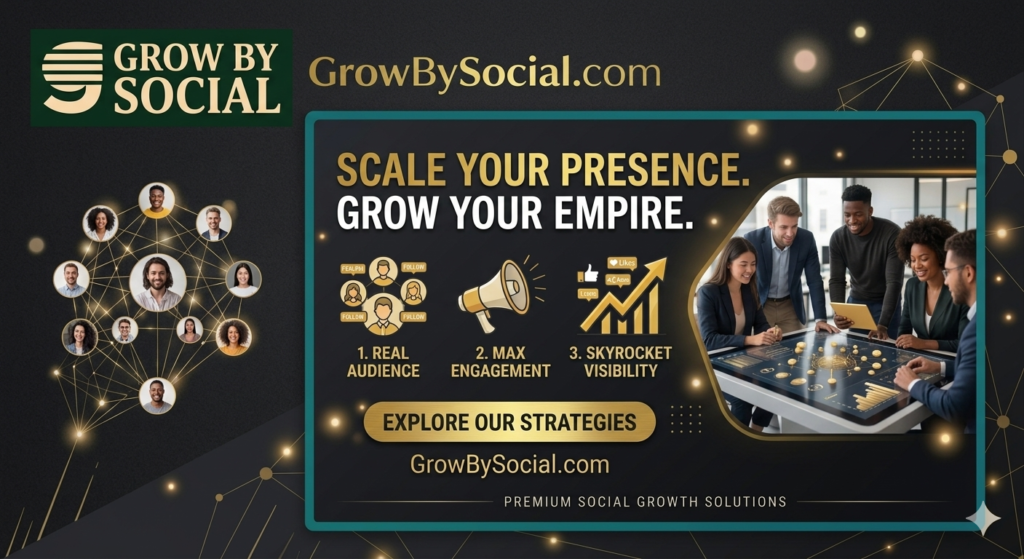 Best digital marketing agency GrowBySocial office team working on growth strategies and SEO in Kanpur