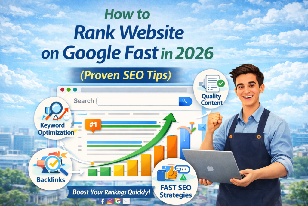 How to Rank Website on Google Fast in 2026